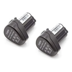 Vhbw - 2x Batterie compatible avec Metabo PowerLed 12, PowerMaxx 12 Basic, PowerMaxx 12, PowerMaxx 12 Pro outil électrique (1500 mAh, Li-ion, 10,8 v)