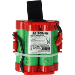 Extensilo - 1x batterie (3000mAh, 18V, Li-Ion) tondeuses à gazon compatible avec Gardena Robotic R40Li 2013, R40Li 2014, R40Li 2016, R40Li 2015