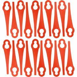 vhbw - the clever way Lames de couteaux de rechange ultra tranchantes pour taille gazon, taille bordure - Compatibles avec vo ...