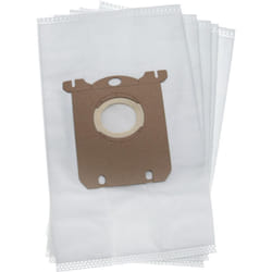 Vhbw - 5x Sacs compatible avec aeg Oxygen+ ao 7335 aspirateur - microfibre non tissée, 28,6cm x 17cm blanc