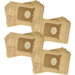 Vhbw - 20x Sacs compatible avec Electrolux Bolido z 4500...4595 aspirateur - papier, 25,8cm x 16,2cm couleur sable