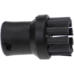 vhbw 1x brosse arrondie compatible avec Kärcher SC 3 PREMIUM WHITE, SC 4, SC 4.120 C, SC 4.100 C, SC 4.100 CB nettoyeur vapeur - Brosse à vapeur