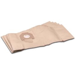 5x Sacs remplacement pour Milwaukee 4932352308 pour aspirateur - papier, 66cm x 27,8cm marron - Vhbw