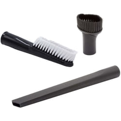 Lot de buses avec 3 pièces compatible avec Bosch UniversalVac 15, EasyVac 3, AdvancedVac 20 aspirateur - 35 mm noir / blanc - Vhbw