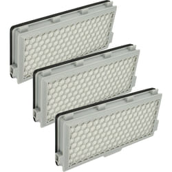 3x filtre compatible avec Miele S8340 EcoLine, s 8000 - s 8999, S8310, S8320, S8330, S8340 aspirateur - filtre hepa d'évacuation H13 - Vhbw