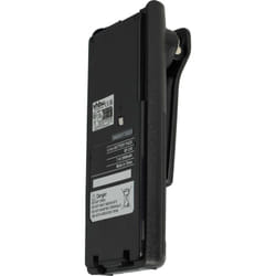 Vhbw - 1x Batterie remplacement pour Icom BP-222N, BP-222, BP-211N, BP-211 pour radio talkie-walkie (2000mAh, 7,4V, Li-ion) - avec clip de ceinture