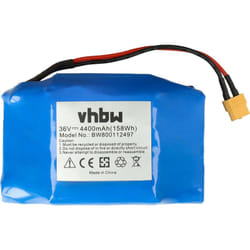 Vhbw - 1x Batterie remplacement pour Manta 10S2P pour E-Scooter (4400mAh, 36V, Li-ion)