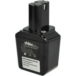 Vhbw - 1x Batterie remplacement pour Bosch 3607300502, BH964N, 92955, 3 607 300 502, BH-964N pour outil électrique (2100 mAh, NiMH, 9,6 v)