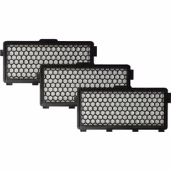 vhbw - the clever way Set de 3x filtre HEPA d'évacuation pour votre aspirateur, robot aspirateur ou nettoyeur vapeur - Gardez ...