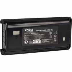 vhbw - the clever way - Batterie de rechange de haute qualité avec une grande autonomie et compatible avec votre radio talkie ...