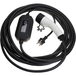 Vhbw - Câble de recharge type 2 vers prise euro f compatible avec vw Passat gte, Tiguan eHybrid voiture électrique - 1 phase, 16 a, 3,5 kW, 10 m