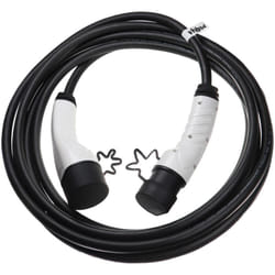 Vhbw - Câble de recharge type 2 vers type 2 compatible avec vw Arteon eHybrid, Golf eTSI voiture électrique - 1 phase, 32 a, 7 kW, 7 m