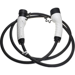 Câble de recharge type 2 vers type 2 compatible avec vw Arteon eHybrid, Golf gte, Golf eTSI voiture électrique - 3 phases, 16 a, 11 kW, 3 m - Vhbw