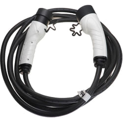 Vhbw - Câble de recharge type 2 vers type 2 compatible avec Skoda Citigo e iV, Enyaq, Enyaq iv voiture électrique - 3 phases, 16 a, 11 kW, 5 m