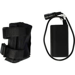 1x Bloc de batteries compatible avec Busch & Müller iq-xm Speed lampes de vélo (5200mAh, 8,4V, Li-ion), tissu hydrofuge - Vhbw