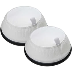 Vhbw - 2x Filtres à sac compatible avec Nilfisk VP300 r aspirateur à sec - Filtre de rechange noir / blanc
