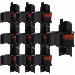 vhbw - the clever way Rouleaux encreurs de rechange pratiques pour imprimantes, étiqueteuses, calculatrices de bureau ou cais ...