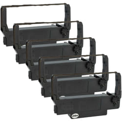 Vhbw - 5x Ruban encreur compatible avec Epson TM-U220B, TM-U220D, TM-U220A, TM-U210D, tm-u 220 imprimante matricielle ou de reçus - violet