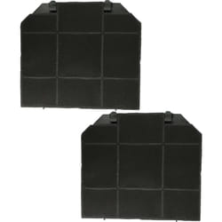 Vhbw - 2x Filtres à charbon actif remplacement pour Whirlpool Type244 pour hotte aspirante - 26,5 x 23,5 x 1,5 cm