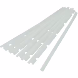 vhbw - the clever way Languettes robustes (avec lamelles) pour votre aspirateur-robot avec brosse standard Ces lamelles de re ...