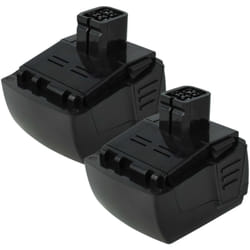 Vhbw - 2x Batterie remplacement pour Hilti 273114, YTB327, B144, b 144/2.6, B144 Li-Ion pour outil électrique (3000 mAh, Li-ion, 14,4 v)