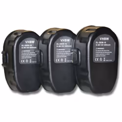 vhbw - the clever way - Batterie de rechange de haute qualité et compatible avec une grande autonomie pour votre outil électr ...