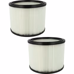 vhbw - the clever way Set de 2x élément de filtrage pour votre aspirateur multifonction, humide et sec - Utilisé pour les asp ...