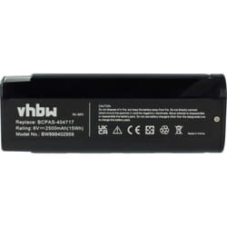 Vhbw - 1x Batterie remplacement pour Paslode B20543P pour outil électrique, cloueur pneumatique (2500 mAh, NiMH, 6 v)