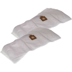 Vhbw - 20x Sacs compatible avec Pullmann S2, PV930, GD930 aspirateur - microfibre non tissée, 75cm x 17cm blanc