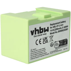 Vhbw - Batterie compatible avec iRobot Roomba i557840, i715640, i715040, i7156, i7158, i7150 robot électroménager gris (2200mAh, 14,4V, Li-ion)
