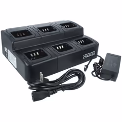 vhbw - the clever way Chargeur de haute qualité pour les batteries de radio - Alimentation via le câble d'alimentation livré ...