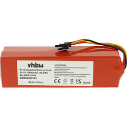 vhbw Batterie compatible avec Xiaomi Roborock S6 MaxV, S60, S65, S6 Max, S5 S55 S552-00 Ruby-S, S6 aspirateur (6000mAh, 14,4V, Li-ion)