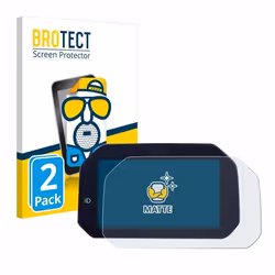 BROTECT Protection Ecran Anti-Reflet pour BMW R 1300 GS TFT 6.5 (2 Pièces) - Film Mat