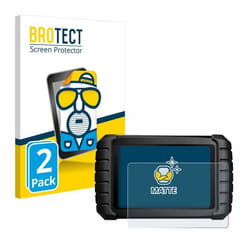 BROTECT Protection Ecran Anti-Reflet pour iCarsoft CR Max (2 Pièces) - Film Mat