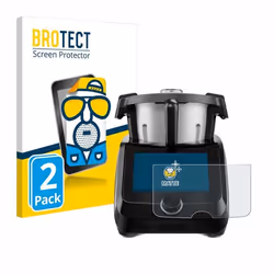 BROTECT Protection Ecran Anti-Reflet pour SilverCrest Monsieur Cuisine Smart BLACK EDITION (2 Pièces) - Film Mat