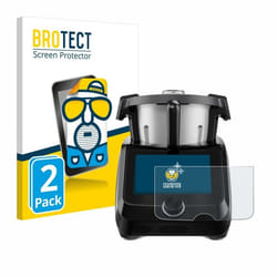 BROTECT Protection Ecran Anti-Reflet pour SilverCrest Monsieur Cuisine Smart BLACK EDITION (2 Pièces) - Film Mat