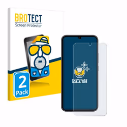 BROTECT Protection Ecran Anti-Reflet pour Samsung Galaxy A34 5G Enterprise Edition (2 Pièces) - Film Mat