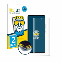 BROTECT Protection Intégrale 3D Incurvé pour Xiaomi 13T Pro (2 Pièces) - Couverture Complète Film Protection Écran