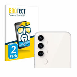 BROTECT Protection Ecran pour Samsung Galaxy S23 FE (Caméra UNIQUEMENT) (2 Pièces) - Film Protection Ultra Clair