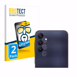BROTECT Protection Ecran pour Samsung Galaxy A25 5G (Caméra UNIQUEMENT) (2 Pièces) - Film Protection Ultra Clair