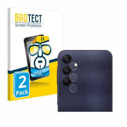 BROTECT Protection Ecran pour Samsung Galaxy A25 5G (Caméra UNIQUEMENT) (2 Pièces) - Film Protection Ultra Clair