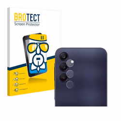 BROTECT Film Protecteur Verre 9H pour Samsung Galaxy A25 5G (Caméra UNIQUEMENT) [Anti-Rayures Transparent]
