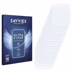 Savvies Protection Ecran pour Ice-Watch ICE smart 2.0 1.96 (18 Pièces) - Film Protection Ultra Clair