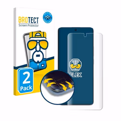 BROTECT Protection Intégrale 3D Incurvé pour Xiaomi Redmi Note 13 Pro+ 5G (2 Pièces) - Couverture Complète Film Protection Éc ...