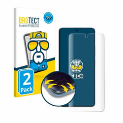 BROTECT Protection Intégrale 3D Incurvé pour Xiaomi Redmi Note 13 Pro+ 5G (2 Pièces) - Couverture Complète Film Protection Écr