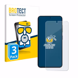 BROTECT Anti-Reflet Protection dÉcran Verre Mat pour Samsung Galaxy S24 / S25 (3 Pièces) - Film Protecteur Vitre 9H