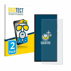 BROTECT Protection Ecran Anti-Reflet pour Samsung Galaxy S24 Ultra (case-friendly) (2 Pièces) - Film Mat