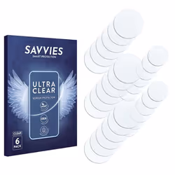 Savvies Protection Ecran pour Samsung Galaxy S24 Ultra (Caméra UNIQUEMENT) (6 Pièces) - Film Protection Ultra Clair