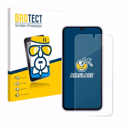 BROTECT Film Protecteur Verre 9H pour Samsung Galaxy A54 5G (case-friendly) [Anti-Rayures Transparent]