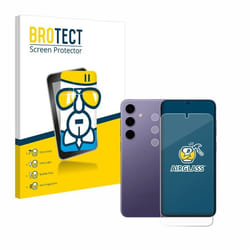 BROTECT Film Protecteur Verre 9H pour Samsung Galaxy S24 Plus (Avant+Caméra) [Anti-Rayures Transparent]